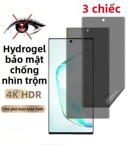 Bộ 3 Miếng Dán Màn Hình Hydrogel Bảo Vệ Màn Hình Samsung A Series A56 A55 A36 A17 A16 A15 A14 A13 A34 A35 A54 A53 A52 A24 A25 A73 Chống Trộm Cắp Thông Tin