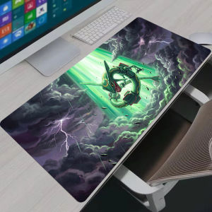 Bandai | Mouse Pad Pokemon Suicune Large Gamer Gaming Accessories Speed Lock Edge Rubber Keyboard Desk Mat Office Laptop Mousepad