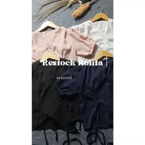 Blouse Premium untuk Acara Formal & Casual: ROLITA Blouse Size XL Wolfis