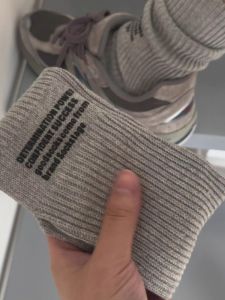 4 Pairs Womens Mid-Calf Pure Cotton Long Socks White Sporty Trendy American Brand No Brand Registered Trademark