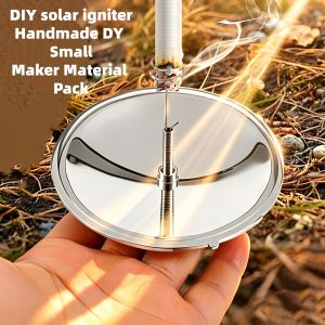 Portable Waterproof Windproof Solar Energy Focusing Tool Outdoor Physics Science Experiment Kit Sun Light Collector Educational
