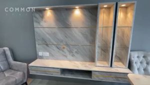🔥 Free Install 🔥Common Space Nova 7ft TV Cabinet | 55 Inches Hanging Cabinet | Almari TV Dinding | 电视机柜 138-06