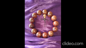 Wooden Bracelet (Africa Red Sandalwood) 13 X 18mm (Selected)