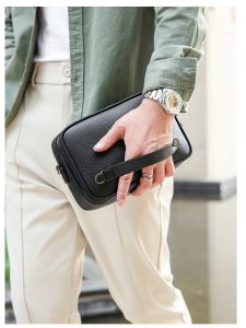 Túi Đeo Vai Nam Thời Trang Dung Tích Lớn Túi Đeo Chéo Thường Ngày Túi Xách Da Tổng Hợp Mềm Thoáng Khí Túi Đựng Máy Tính Xách Tay