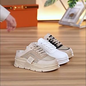 Sneakers Selop Sepatu Slip on Wanita Model Kekinian SSK 2573