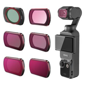 STARTRC | Magnetic ND Reduction UV Protection CPL Beautifying Black Soft Focus Macro Star Filter Set