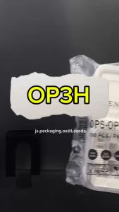 OPS-OP3H Benxon Disposable Plastic Tray Kuih / Bekas Kuih / Makanan / Tapau (100Pcs±/pkt)