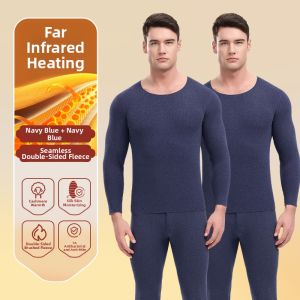 Yuzhaolin | Thermal Fleece Underwear Set Winter