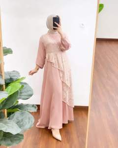 AURORA DRESS KONDANGAN WANITA BROKAT