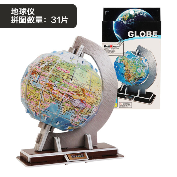 Các loại mô hình quả địa cầu 3D