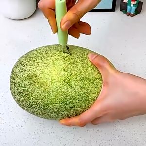 Cutting Tool 3 in 1 Pemotong Buah Portable/Kerokan Buah Alat Dekorasi Buah