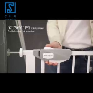 【Local shipment】70-153 CM Pagar Baby Safety Gate Fence Guard With Security Lock For Bayi Kids Dogs Pets pagar baby safety/pagar pintu rumah/Safety Lock Baby Gate/ Baby Safety Gate