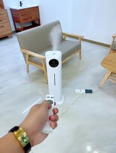 Máy tạo độ ẩm không khí Corisu Wantu xông tinh dầu công suất cao thông minh 9L tạo ion âm UV khử khuẩn 98% không ồn