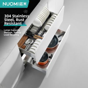 Nuomi | Single Double Layer Damping Seasoning Basket Dish Rack