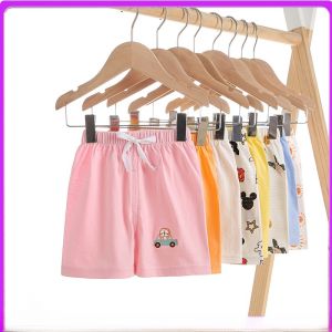 Pure Cotton Shorts Childrens Summer Pants Breathable Casual Style Boys Girls Short Pants Comfortable Fit Cotton Clothing