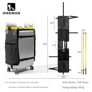 HIKEMAN | Túi Chống Sốc Dành Cho Đồ Trượt Tuyết Có Thể Mở Rộng