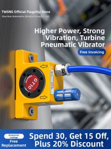 High Frequency Air Turbine Vibrator Industrial Shaker