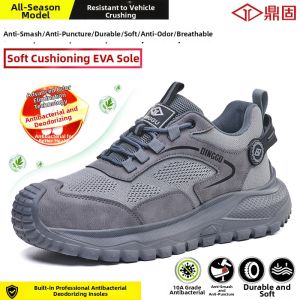 DINGGU | Puncture-Resistant Anti-Smash Breathable Deodorizing Comfortable Work Shoes