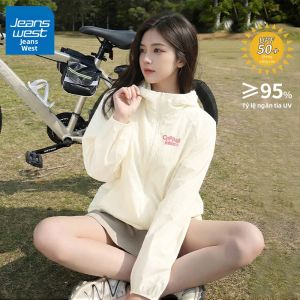 Jeanswest | Áo Khoác Chống Nắng Dành Cho Phụ Nữ UV Bảo Vệ Mềm Mại Rộng