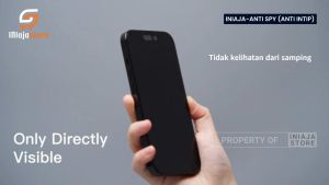 INIAJA - Tempered Glass Anti Spy Samsung S24 Fe S23 FE S21 FE 5G S21+ 5G S20+ S20 FE S10 Lite Note 20 Note 10 Lite Anti Gores Anti Intip Privacy Pelindung Layar Full Cover