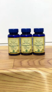 Viên uống Vitamin D3 5000IU Puritan’s Pride hũ 200 viên Hàng Mỹ