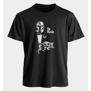Star Wars Peripheral Printed Cotton Short Sleeve American Mens and Womens Summer Loose Daily Commuter Crew Neck T-Shirt