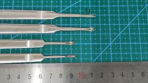 4Pcs Leather Grooving Tool U V Shaped Groover Skiving Edge Beveler DIY Groover Skiving Tool