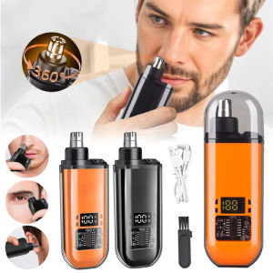 Electric Nose Hair Trimmer Clipper Mini Portable Beard Trimmer for Man USB Rechargeable Trimmer for Ear And Nose Haircut Machine