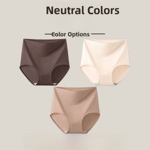 miiow | High Waist Modal Cotton Underwear Womens Antibacterial Triangle Panties Moisture Wicking Comfortable Briefs Youth Suitable
