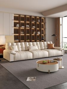 KLESK | Modern High Back Sofa With Anti-scratch Fabric