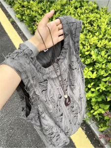 LIUBU | Áo Vest Không Tay Phong Cách Bụi Cho Nam Tập Gym