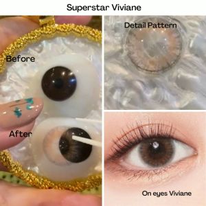 [KOREAN] BUY 1 GET 3 Superstar Viviane Softlens Warna Premium