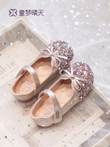TONGMENGQINGTIAN | Elsa Princess Pink Party Single Shoes
