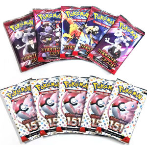 Takara Tomy | 40 Pcs Pokemon Card Prismatic 151 Evolutions English Booster Battle Pokemon Card Game Carte Trading Collection Cards Gift