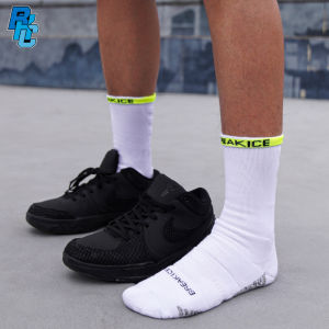 Breakice Ice Breaking Combat Professional Basketball Socks Mens High-Top Elite Stockings Teenagers Summer Athletic Socks
