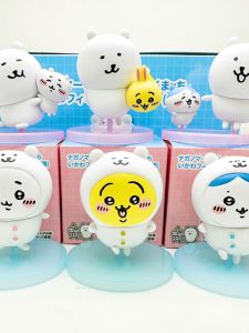 Đồ Chơi Hộp Mù Chiikawa Bear Nagano White Bear Tự Ti Uzaki Small Eight Chiikawa Bear Đồ Trang Trí Tĩnh Vật Đồ Chơi Hộp Mù