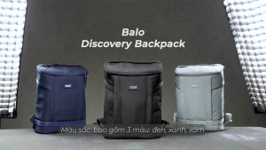 Balo du lịch đi phượt NATOLI thời trang chống sốc kháng nước cao cấp BST Discovery Backpack B3