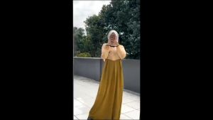 Gamis Terbaru 2024 Kifara Dress Bahan Crinkle Airflow MIx Ceruty Babydoll Dress Kondangan Wanita Simple Elegan