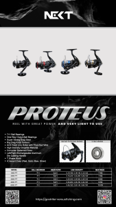 Reel Pancing Next Proteus