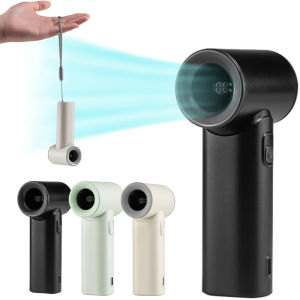 Handheld Pocket Size Electric Fan Mini Portable Type-C Rechargeable Turbo Cooling Ventilador Camping Travel Outdoor Office Fan