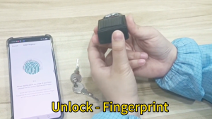 Smart Bluetooth Padlock with Solar Charging | Tuya App + Password + Key + Fingerprint | Indoor/Outdoor Waterproof Lock