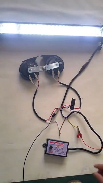 WOOXGEHM Autohupen Controller - 25 Soundeffekte Für Auto & Motorrad