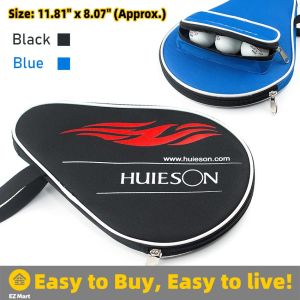 【Fast Shipping】 Professional Ping Pong Case Cover For Table Tennis Racket Oxford Material With Outer Zipper Balls Bag ZMS-Pingpong-Racket-Bag
