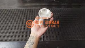 Tempat Penampung Kopi Stainless Wadah Alat Penampung Gilingan Bubuk Kopi Coffee Grind Collector