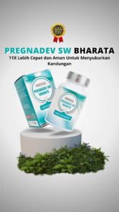 PREGNADEV SW BHARATA Obat Penyubur Kandungan Promil Wanita Herbal Uji BPOM