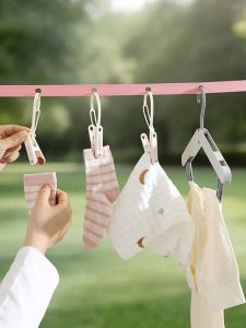 CHEZHURIJI | Adjustable Portable Wind-Resistant Clothes Drying Rope