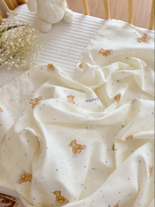 ANYOUBI | Cotton A-Class Muslin Customizable Childrens Bed Sheet 1.2m