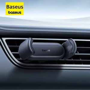 Baseus ที่วางโทรศัพท์ในรถยนต์สําหรับที่วางโทรศัพท์มือถืออเนกประสงค์ขาตั้งโทรศัพท์ในรถยนต์สําหรับช่องระบายอากาศในรถยนต์ Mount รองรับโทรศัพท์มือถือในรถยนต์