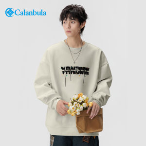 Calanbula | Mens Casual Long Sleeve Round Neck T-shirt Sweater Autumn Winter
