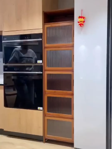 2/5/6 Layers Storage Rack Corner Storage Cabint With Flip Door Storage Cabinet Sideboard Dish Tea Water Cabinet